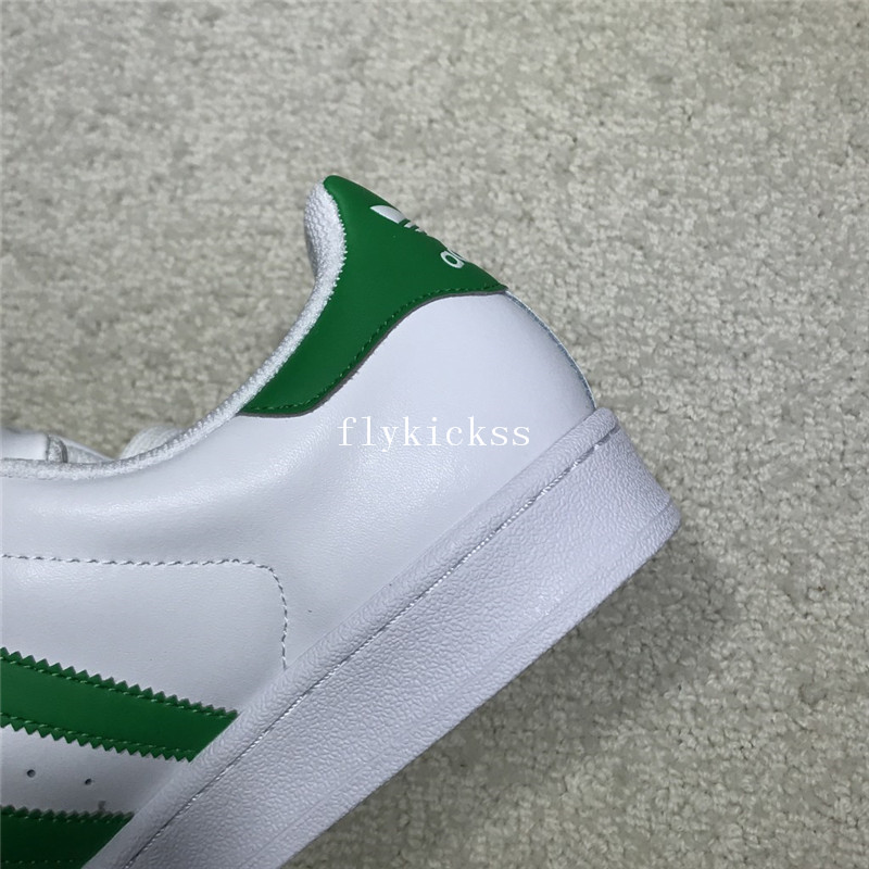 Adidas Superstar White Green BY3722